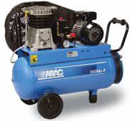 100 L. tank , Lucht 254 L/min, 230 VOLT
